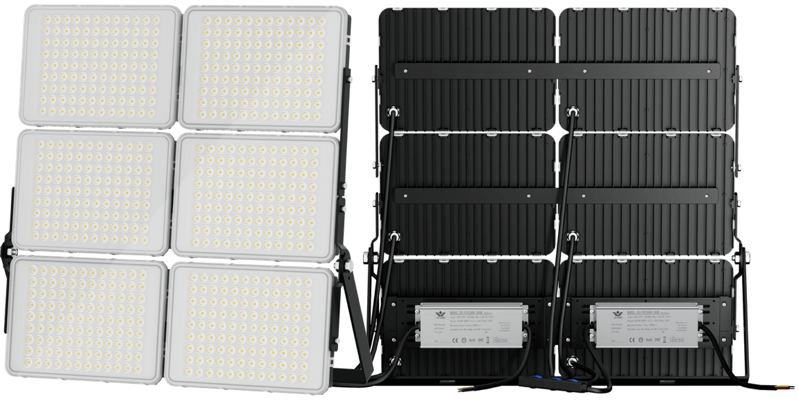 600w led modular floodlight