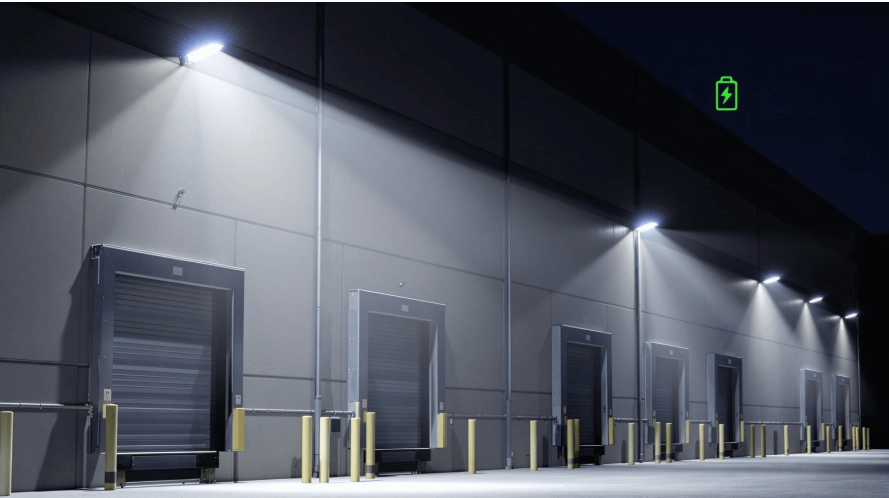 Energy Efficiency of Outdoor LED Floodlights