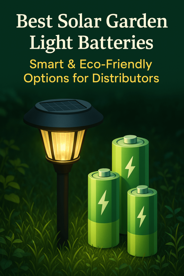 Top 5 Solar Garden Light Batteries for Eco-Friendly Choices